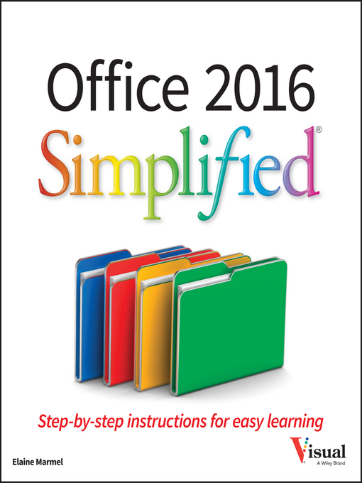 Title details for Office 2016 Simplified by Elaine Marmel - Available